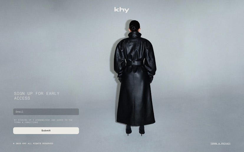 kylie jenner clothing brand khy brand website 