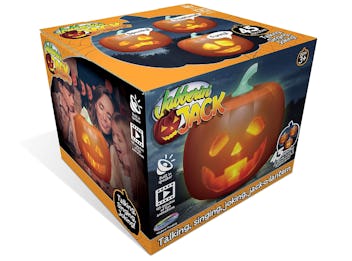 Jabberin' Jack Animated Singing Pumpkin Decoration 