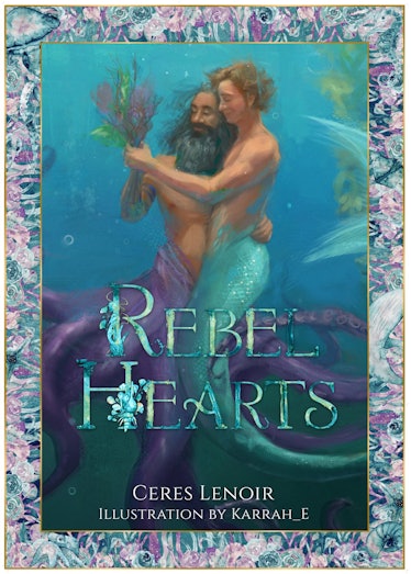 The cover art for an Ed/Stede (aka “GentleBeard”) mermaid AU fanfiction.