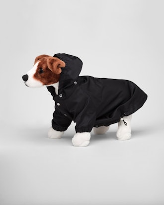 Nylon Dog Raincoat With Hood