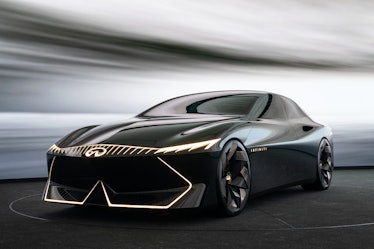 Infiniti Vision Qe concept car design announced at Japan Mobility Show 2023