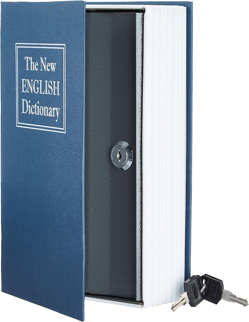 Amazon Basics Key Lock Book Safe