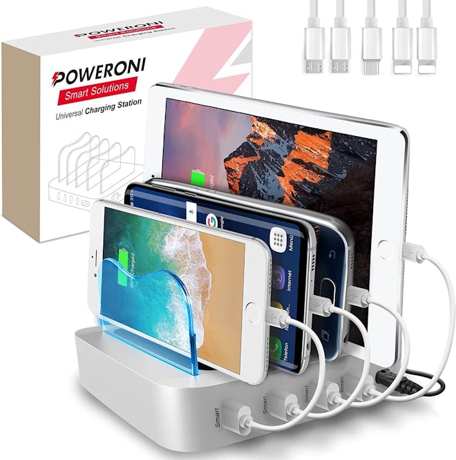 Poweroni USB 4-Port Charging Dock