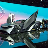 Nissan Hyper Force concept electric car at Japan Mobility Show 2023