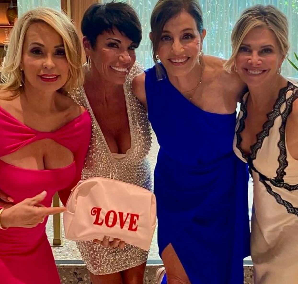 The ASK&rsquo;N group from &lsquo;The Golden Bachelor.&rsquo; Screenshot via Instagram