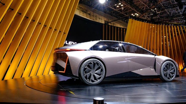 Lexus LF-ZC concept car at Japan Mobility Show 2023
