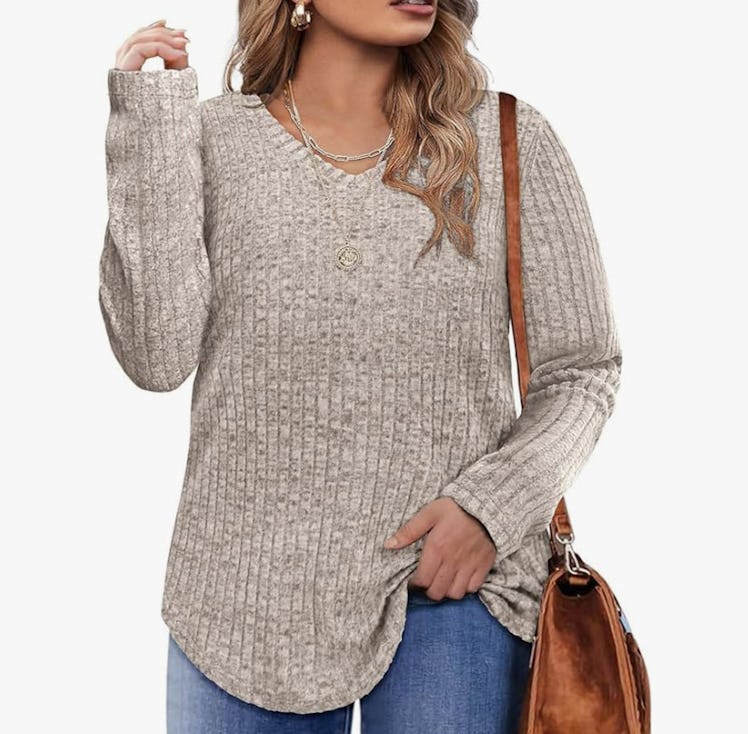 CARCOS Plus Size Lightweight Sweater