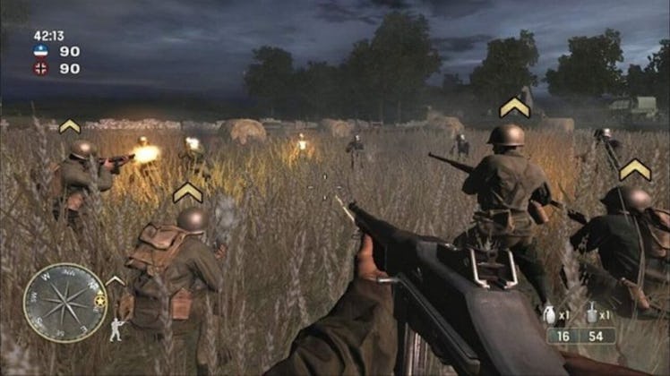 screenshot of Call of Duty multiplayer