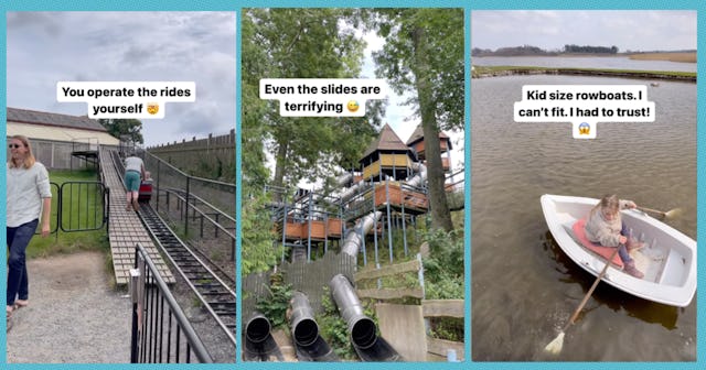 A woman living in Denmark shared the coolest amusement park for kids.