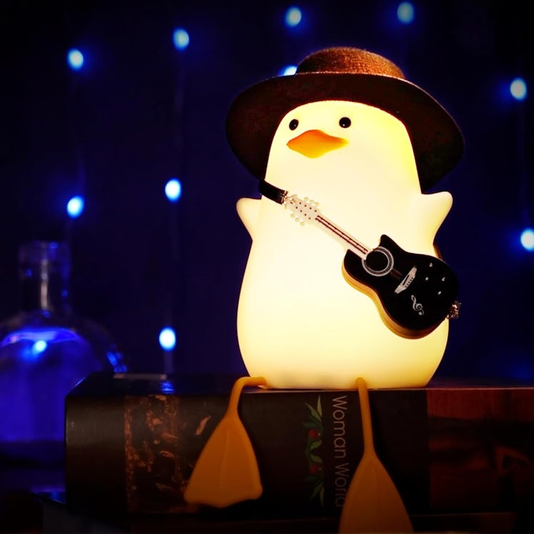 Anywin Cute Guitar Duck Light