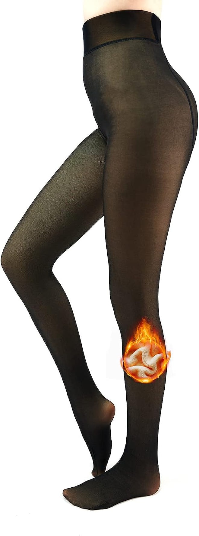 X-CHENG Fleece-Lined Tights