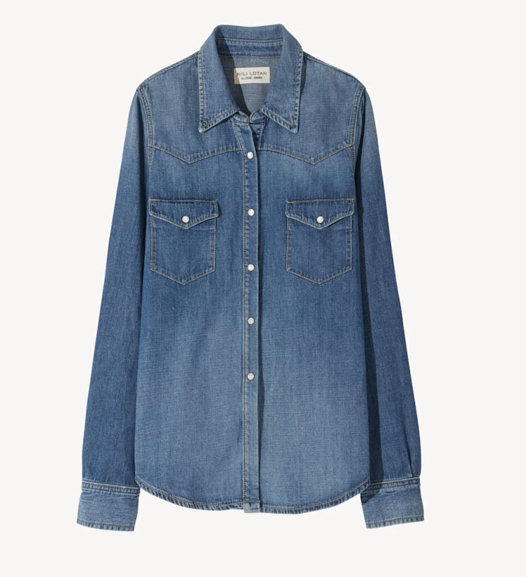 Nili Lotan Denim Shirt 