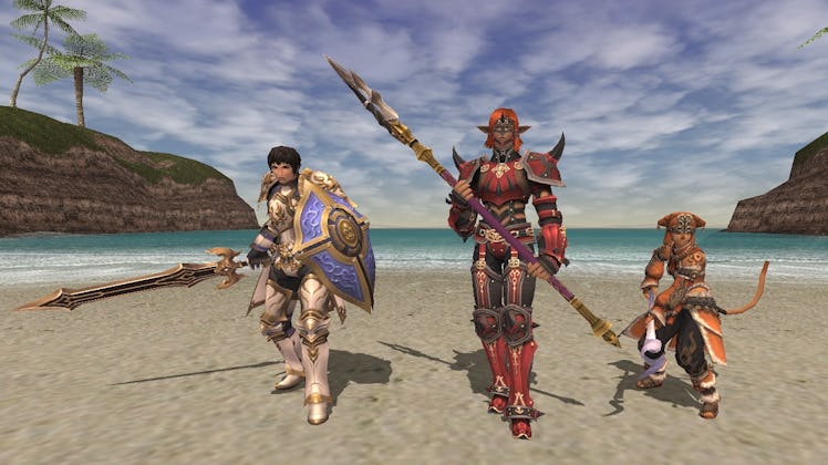 screenshot from Final Fantasy XI