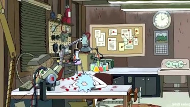Rick and Morty scene