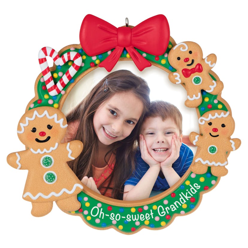 Oh-So-Sweet Grandkids Photo Frame Ornament