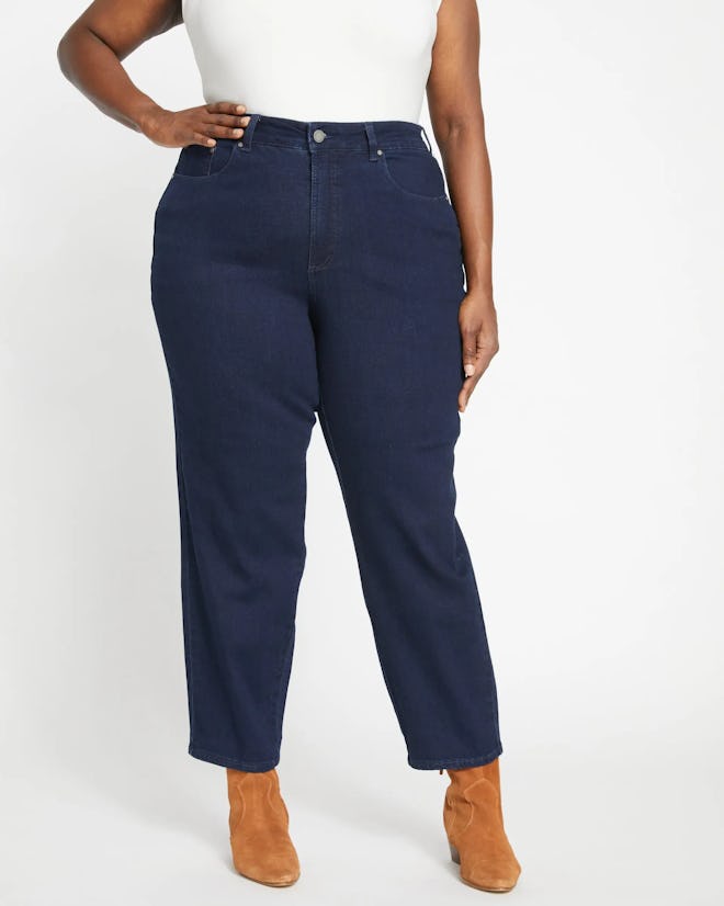 Dylan High Rise Tapered Jeans 