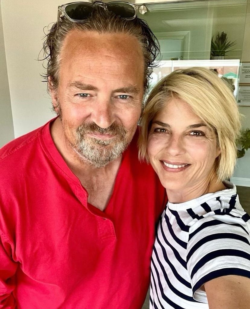 ‘Friends’ guest star Selma Blair reacted to Matthew Perry’s death with an Instagram tribute on Oct….