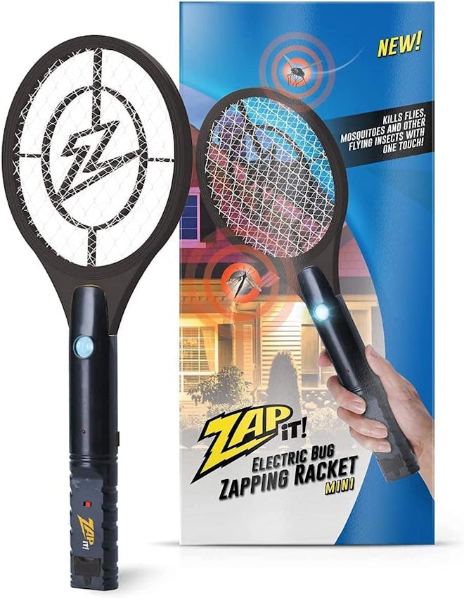 ZAP IT! Rechargeable Bug Zapper Racket