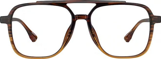 Brown Aviator Glasses