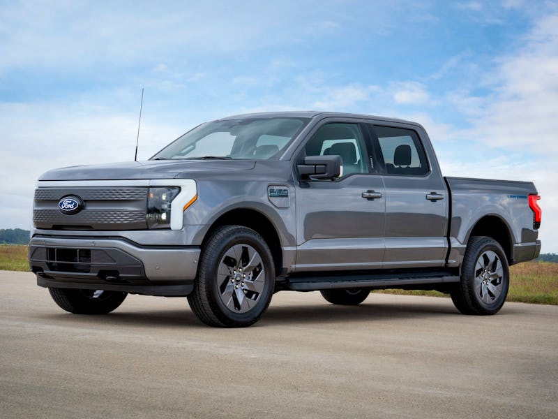 Ford F-150 Lightning Flash electric pickup truck.