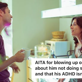 A woman wants to know if she's in the wrong for blowing up at her boyfriend for not helping around t...