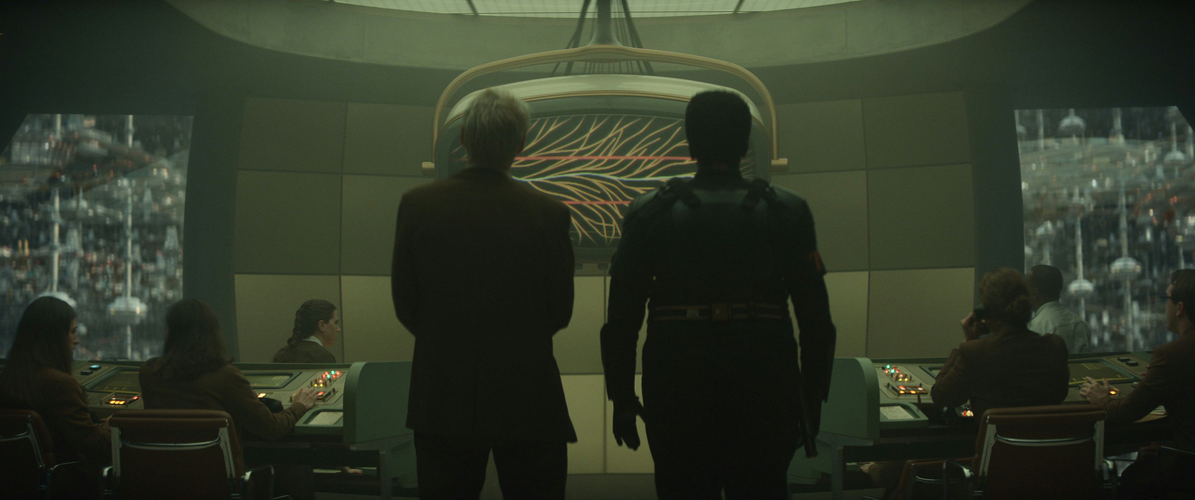 Owen Wilson and Wunmi Mosaku on &lsquo;Loki.&rsquo; Photo via Marvel Studios