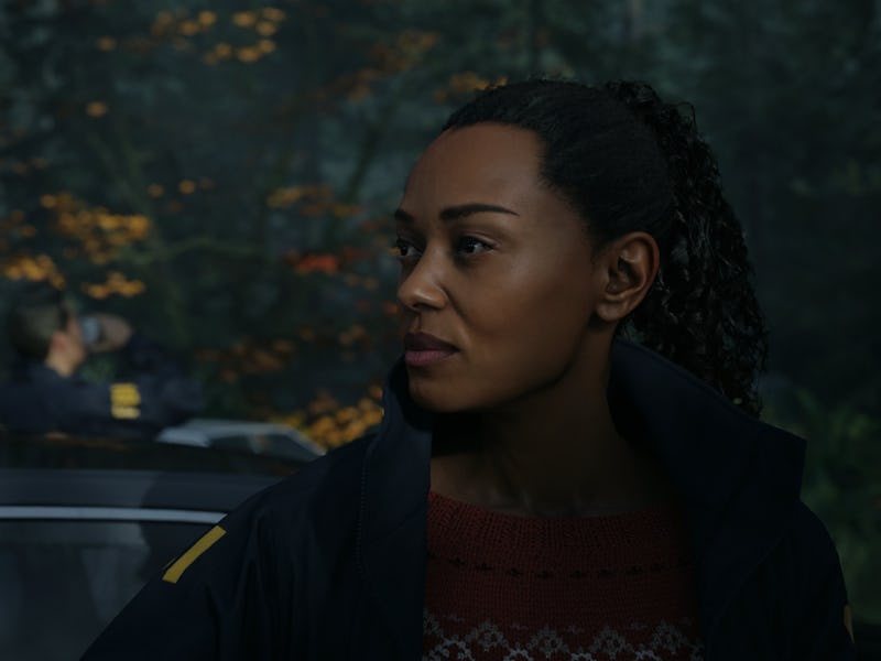 Saga Anderson close-up, Alan Wake II