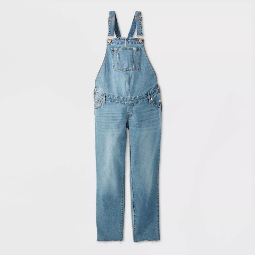 Denim Maternity Overalls