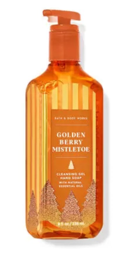 Golden Berry Mistletoe Cleansing Gel Hand Soap