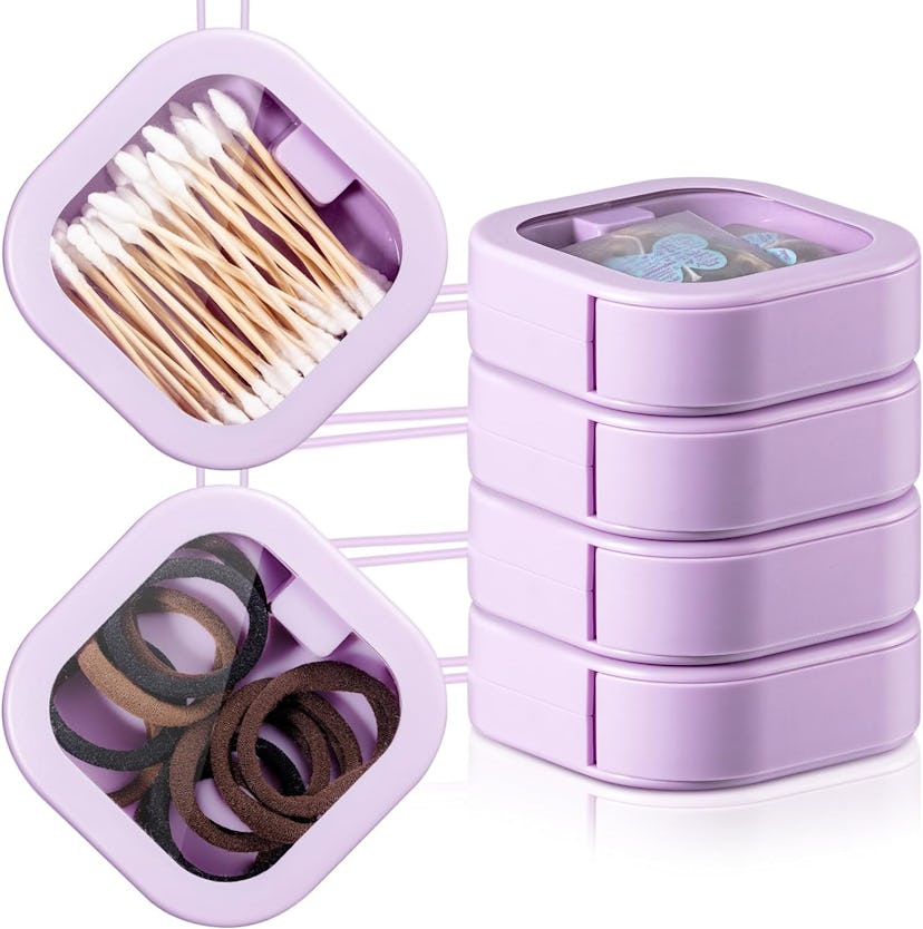 Kathfly 4 Pcs Hair Tie Organizer