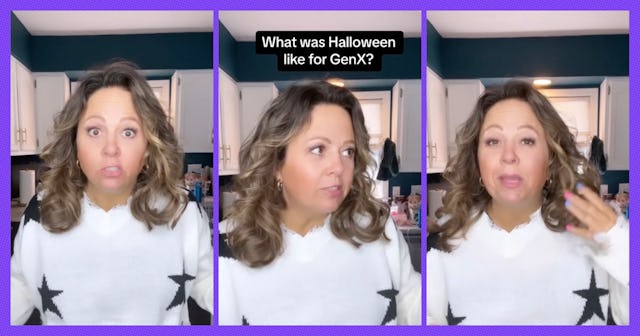One Gen X mom went viral after reminiscing about how things used to be on Halloween with brutal call...