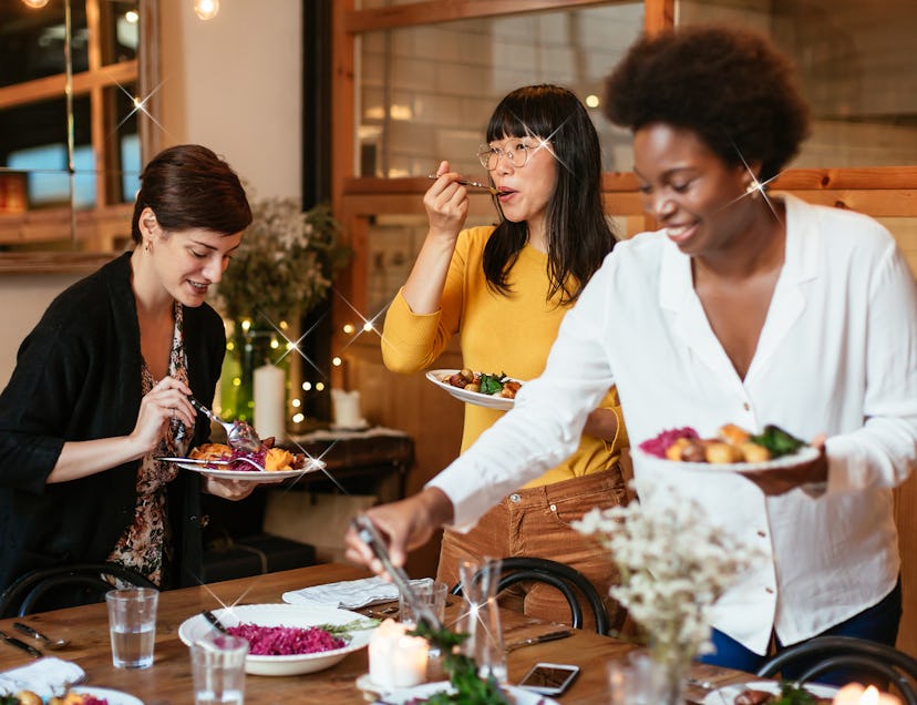 Having a breakup dinner party is a great way to cope with whatever feelings you're experiencing.