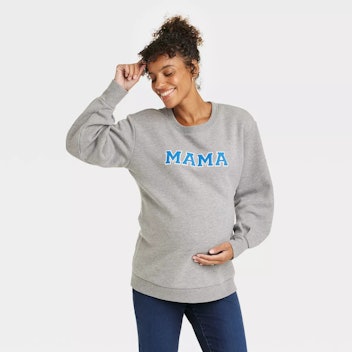 Mama Graphic Maternity Sweatshirt