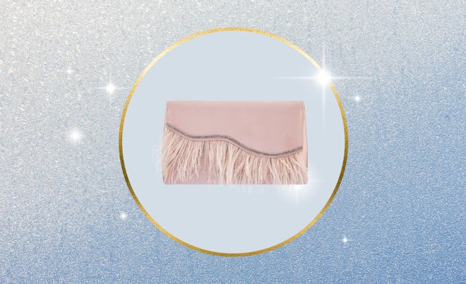 Feather Flap Clutch