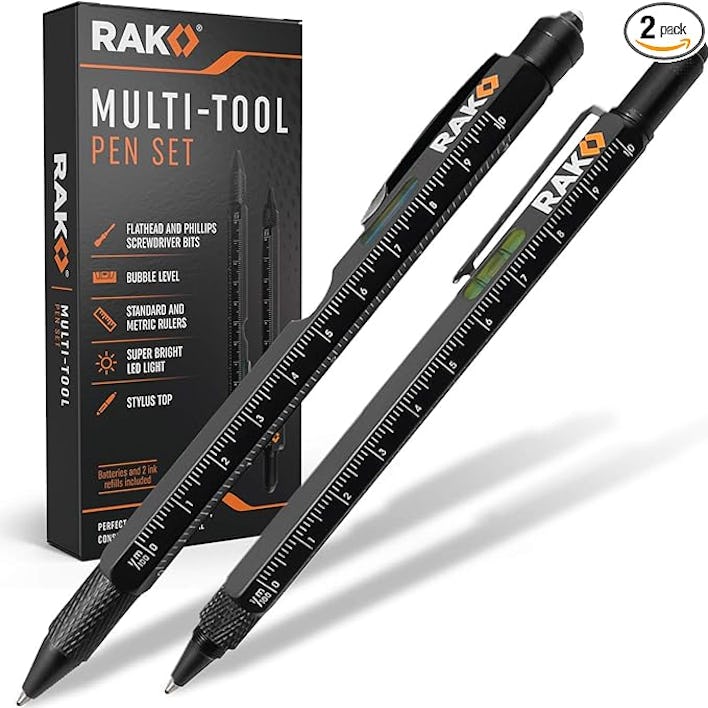 RAK 2-in-1 Multitool Pens (2-Pack) 