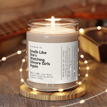 Smells Like Shes Watching Gilmore Girls Again Candle