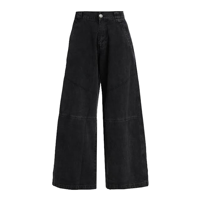 Willy Chavarria Raver Wide-Leg Jeans 