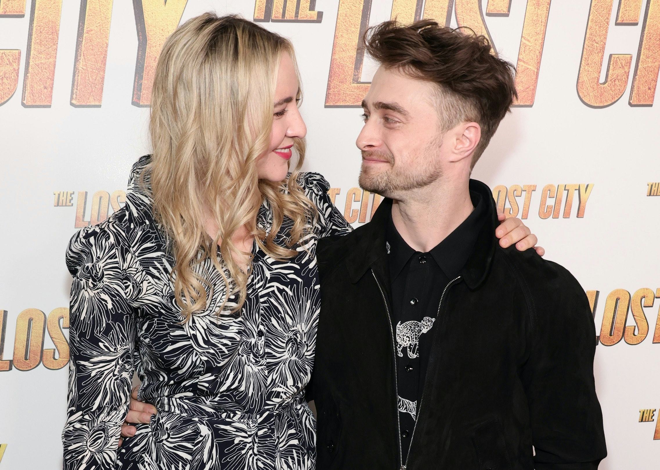 Daniel Radcliffe and his girlfriend Erin Darke.