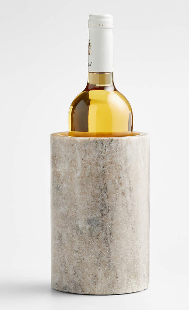 Beige Marble Wine Cooler