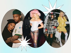 Celebrities channeled '90s icons with their 2023 Halloween costumes.