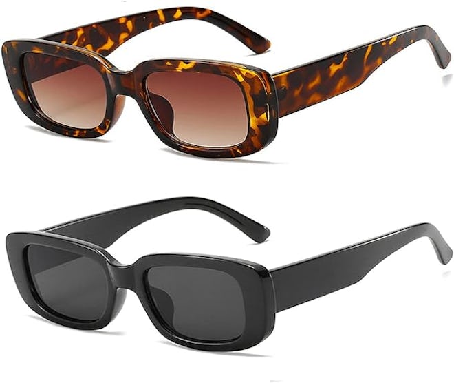 Dollger Rectangle Sunglasses (2-Pack)