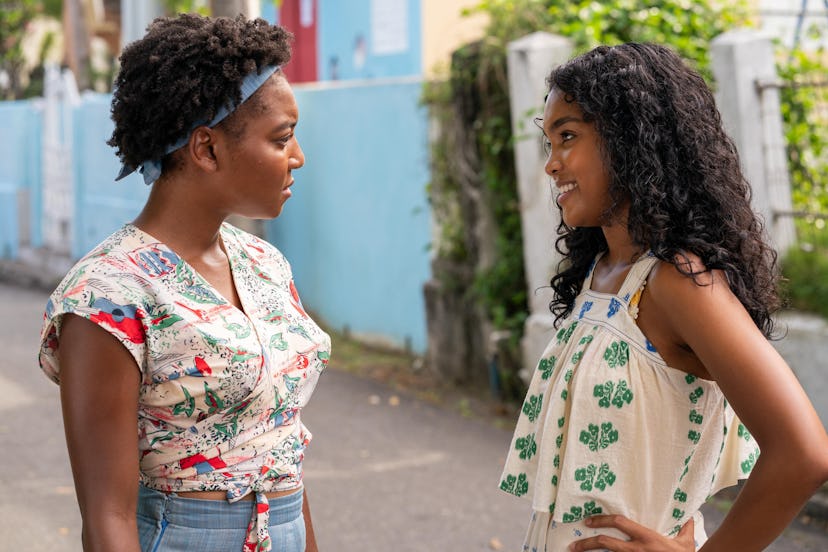 Bunny (Lashay Anderson) and Covey (Mia Isaac) in ‘Black Cake,’ via Hulu’s press site