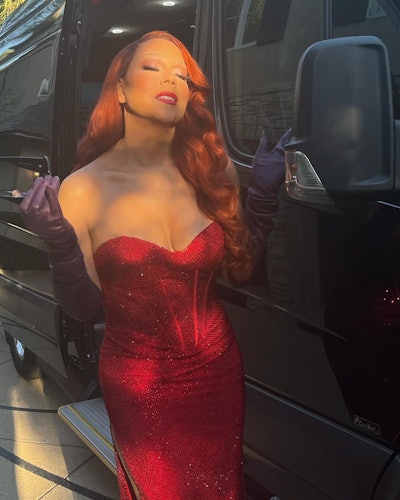 Mariah Carey red hair halloween costume