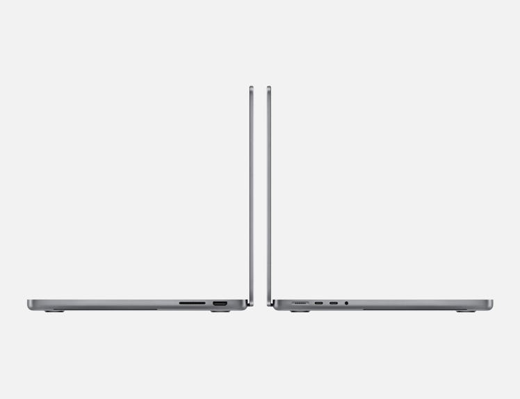 The M3 MacBook Pro has two Thunderbolt 3 (USB-C) ports instead of the three Thunderbolt 4 ports on t...