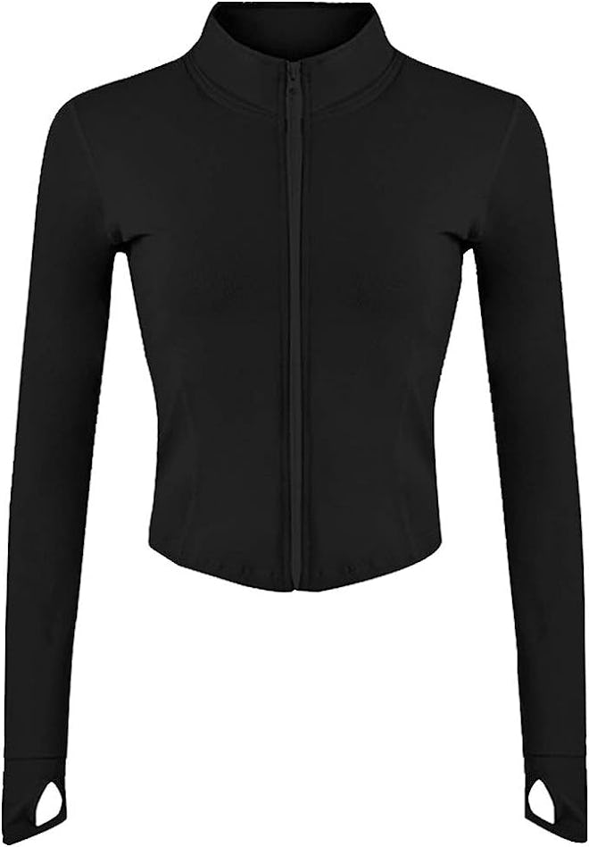 Gihuo Athletic Full Zip Lightweight Workout Jacket