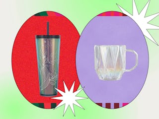 Starbucks holiday 2023 merch includes new cups and tumblers.