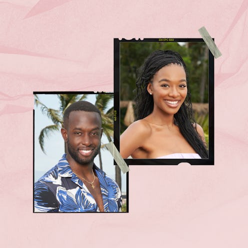 Aaron and Eliza on 'Bachelor in Paradise.' Photos via ABC
