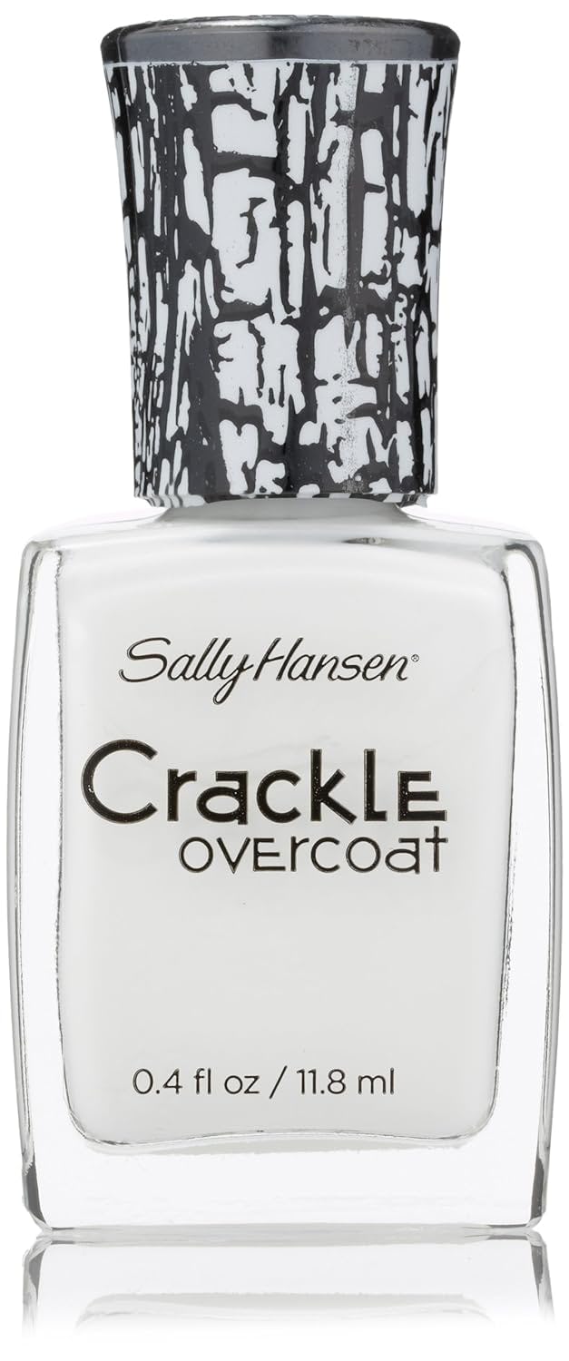 Sally Hansen Crackle Overcoat Nail Polish In Snow Blast