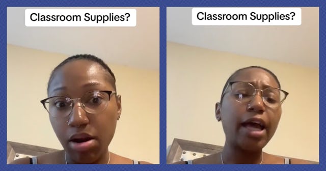 A mom took to TikTok to ask if it's okay for teachers to grade kids on their ability to bring in sch...
