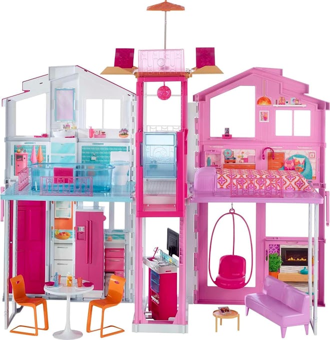 best prime day toy deals: 3-story barbie townhouse